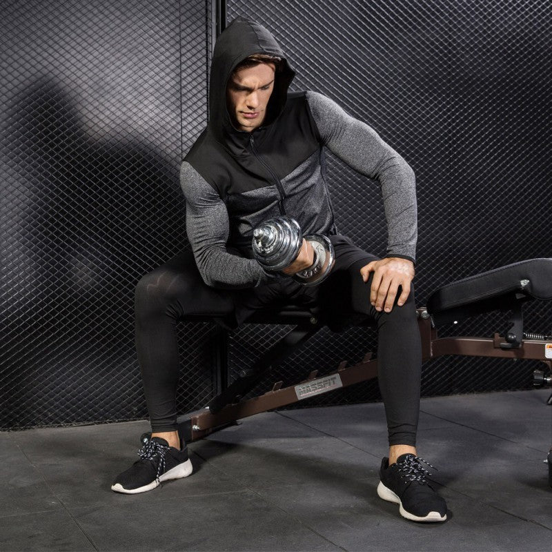 Men's Fitness Training Hoodie