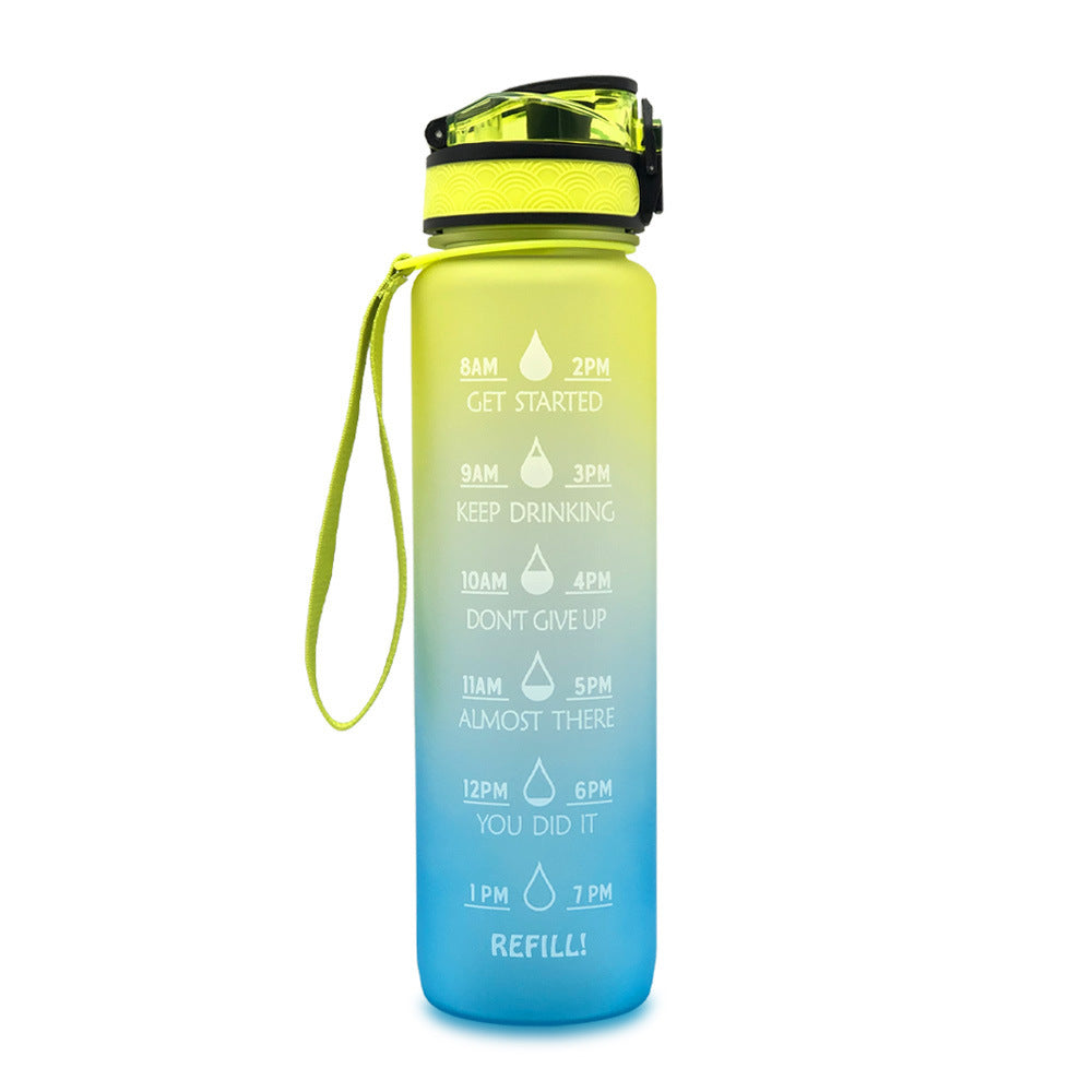 Motivational Tritan Water Bottle
