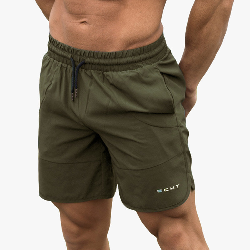 Men Fitness Gyms Loose Shorts