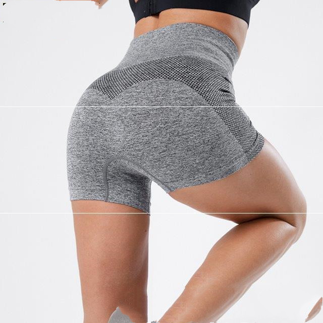 Women High Waist Running Shorts