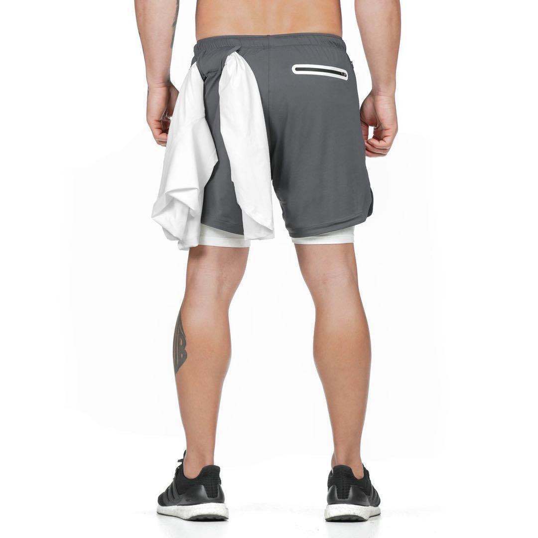 Men's 2-in-1 Quick Dry GYM Shorts